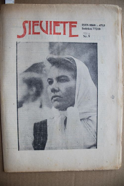 Sieviete. 1991g. Nr.9.