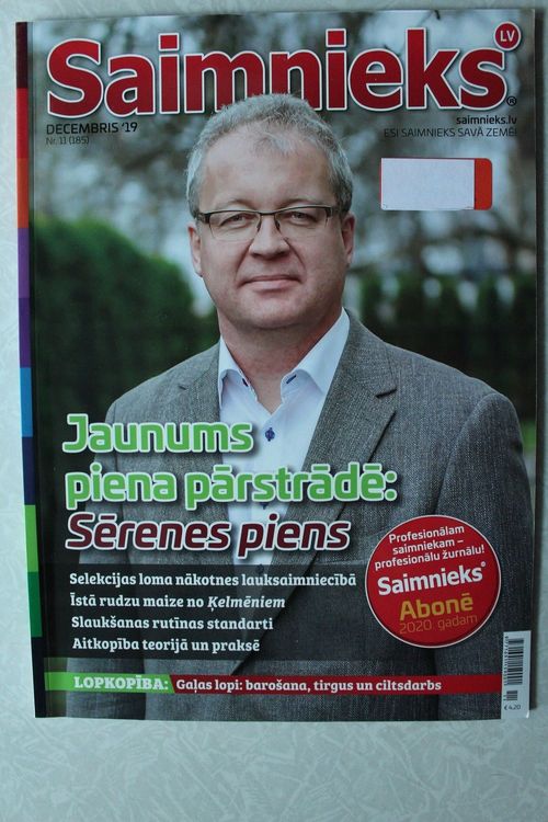 Saimnieks. 2019g. decembris.