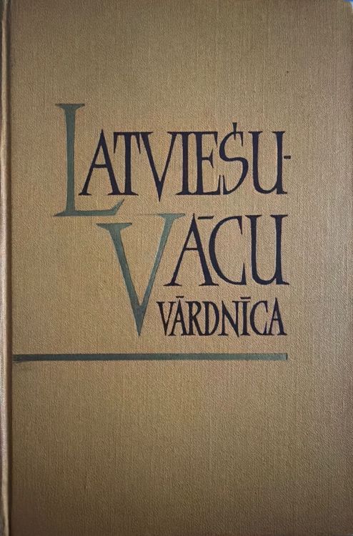 Latviešu - vācu vārdnīca