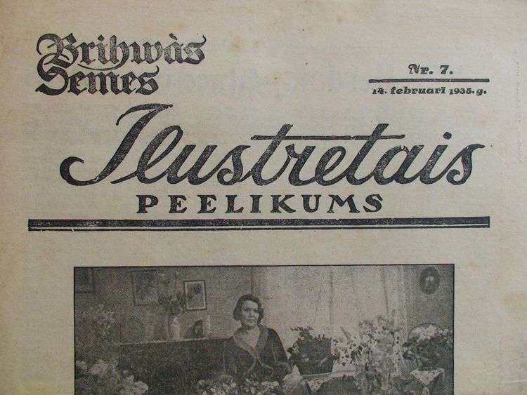 Brīwās Zemes Ilustretais Pielikums. 1935 g. Nr.7
