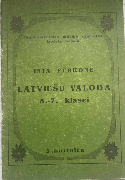Latviešu valoda 5. - 7. klasei 3. burtnīca