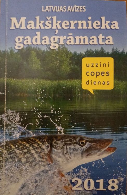 Makšķernieka gadagrāmata 2018