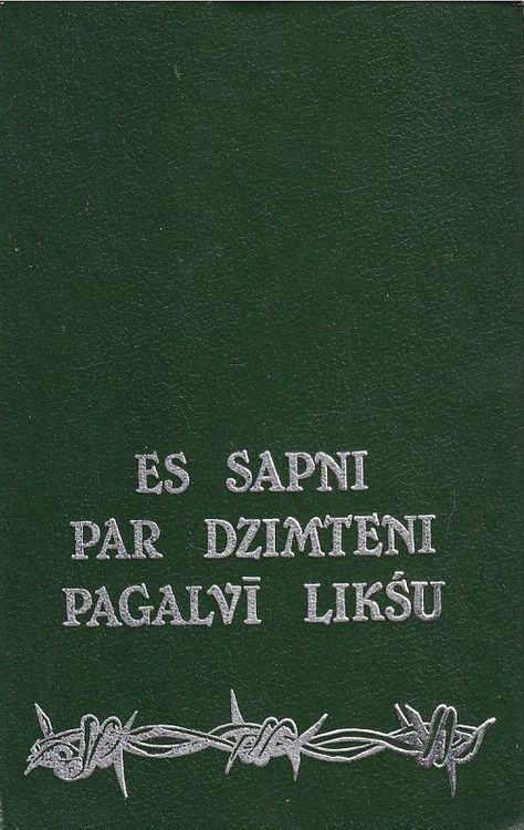 Es sapni par dzimteni pagalvī likšu