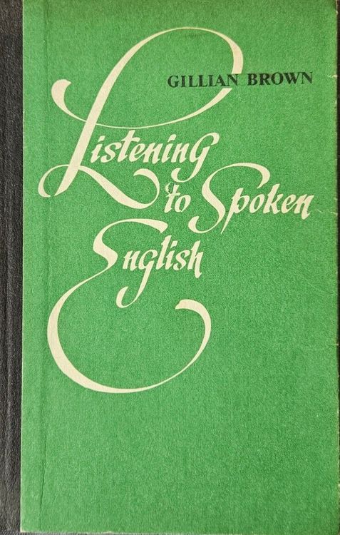 Listening to Spoken English