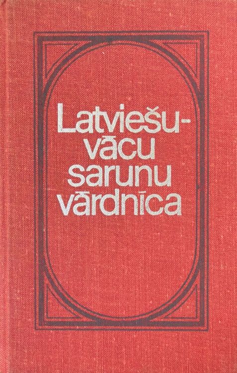 Latviešu - vācu sarunu vārdnīca