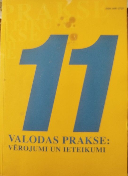 11 valodas prakse: vērojumi un ieteikumi 