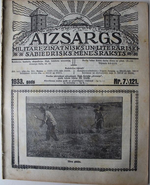 Aizsargs. 1933 g. Nr.7