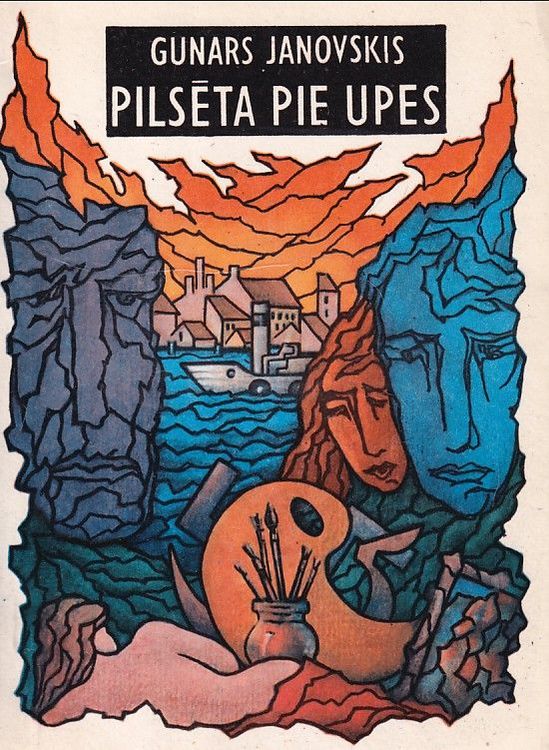 Pilsēta pie upes