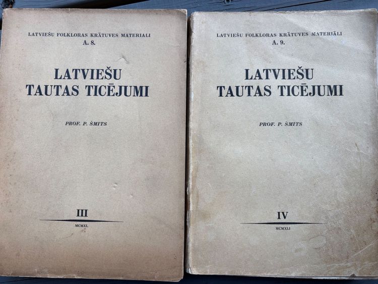Latviešu tautas ticējumi 3, 4