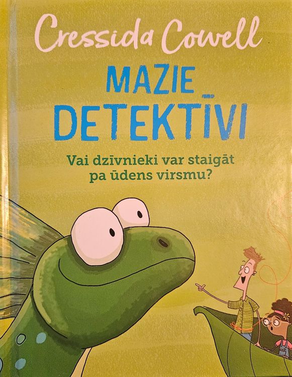Mazie detektīvi. Vai dzīvnieki var staigāt pa ūdens virsmu?