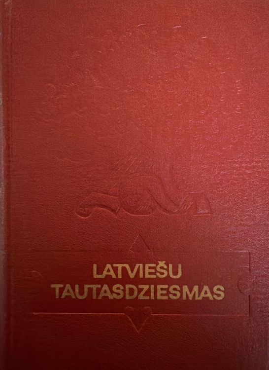 Latviešu tautasdziesmas 1