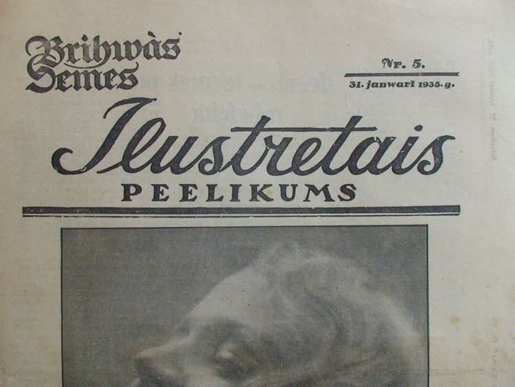 Brīwās Zemes Ilustretais Pielikums. 1935 g. Nr.5