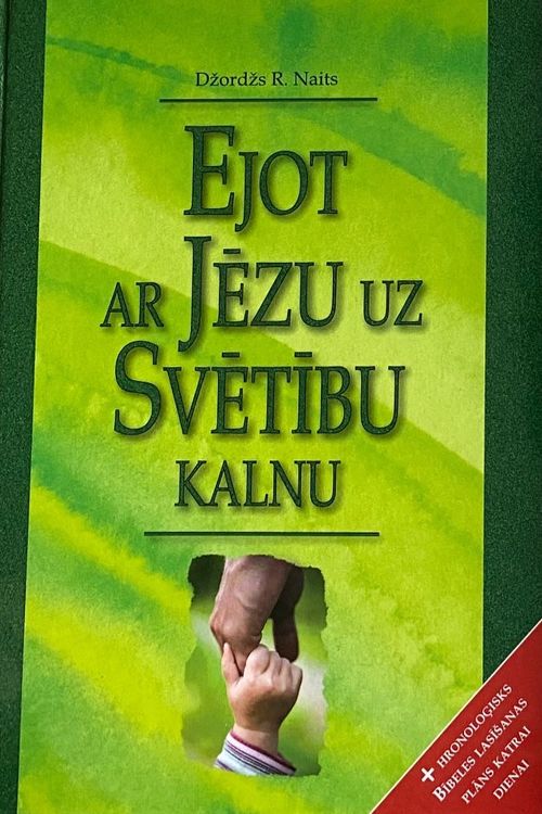 Ejot ar Jēzu uz Svētību kalnu