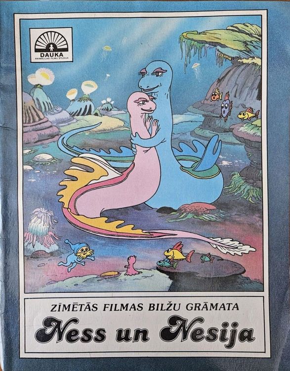 Ness un Nesija. Zīmētās filmas bilžu grāmata