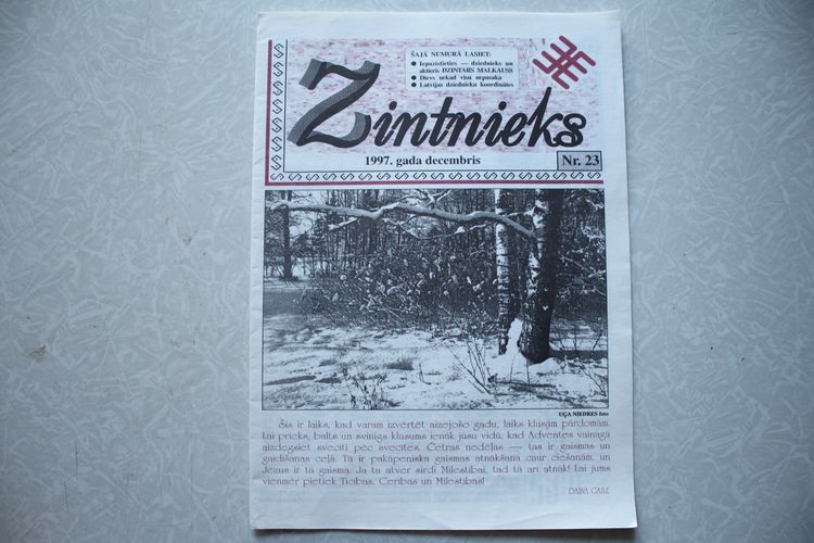 Zintnieks.1997g. Nr.23.