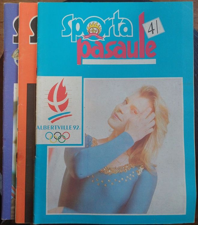 Sporta pasaule / 1992.g./ 3 gb.