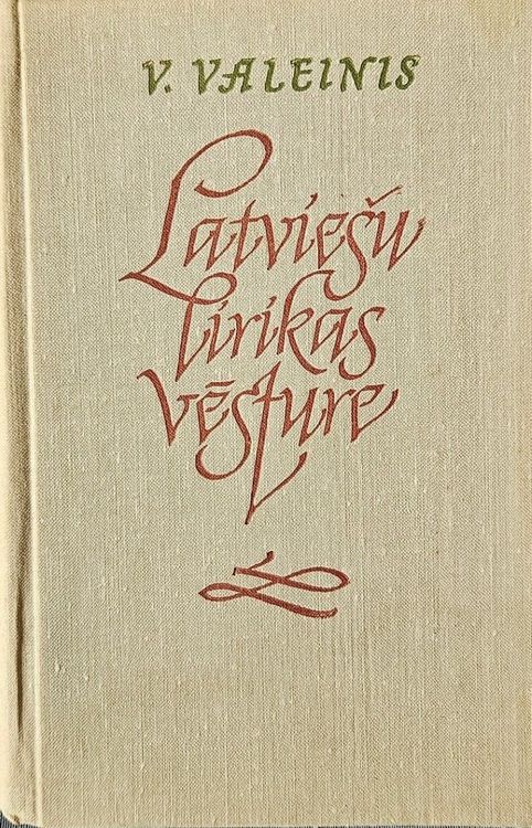 Latviešu lirikas vēsture