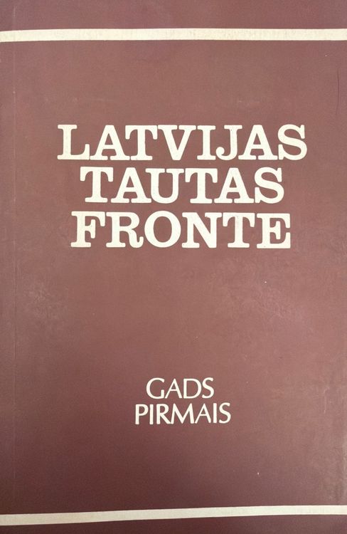 Latvijas Tautas fronte