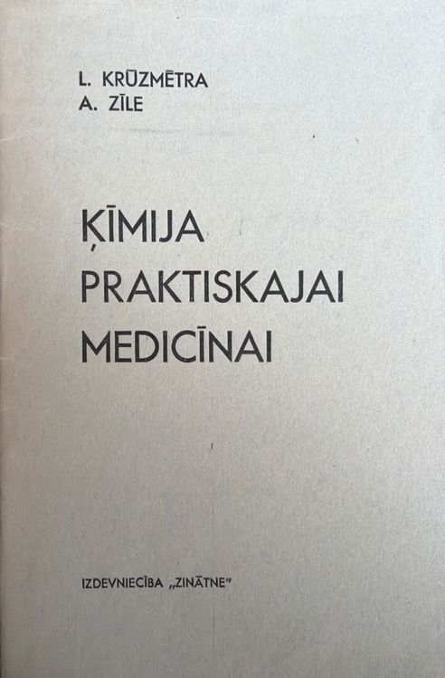 Ķīmija praktiskajai medicīnai
