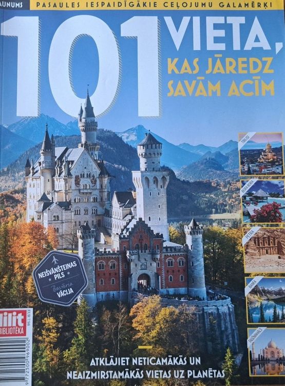 101 vieta, kas jāredz savām acīm