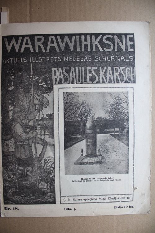 Warawihksne. 1915 g. Nr.  18