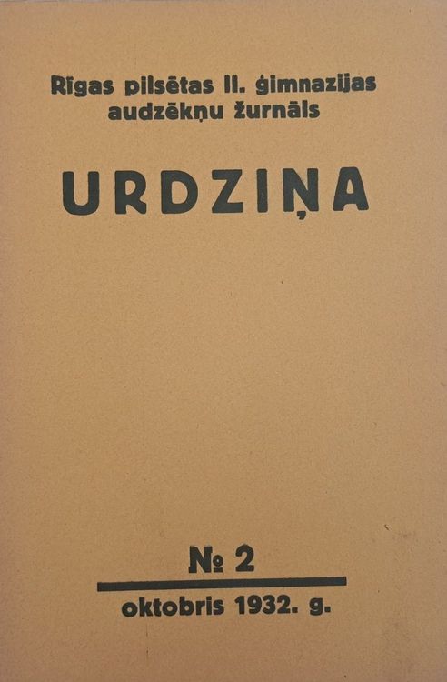 Urdziņa Nr. 2 1932