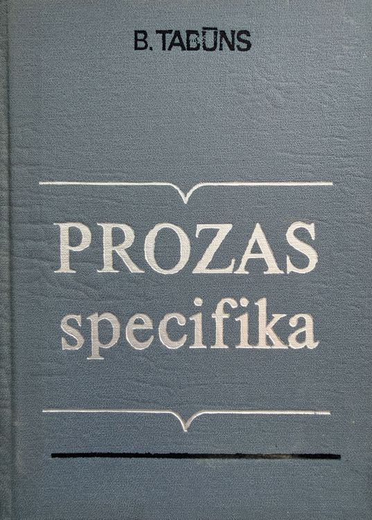 Prozas specifika