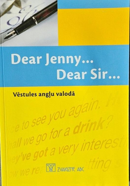 Dear Jenny... Dear Sir...