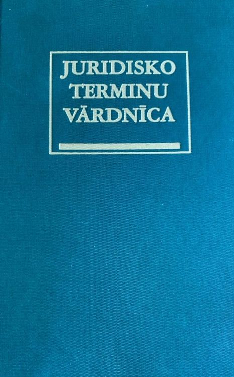 Juridisko terminu vārdnīca