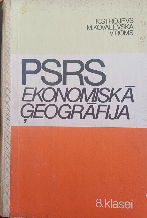 PSRS ekonomiskāģeogrāfija 8.klasei
