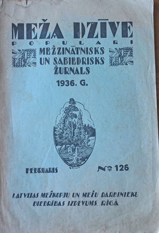 Meža dzīve Nr. 126 2/1936