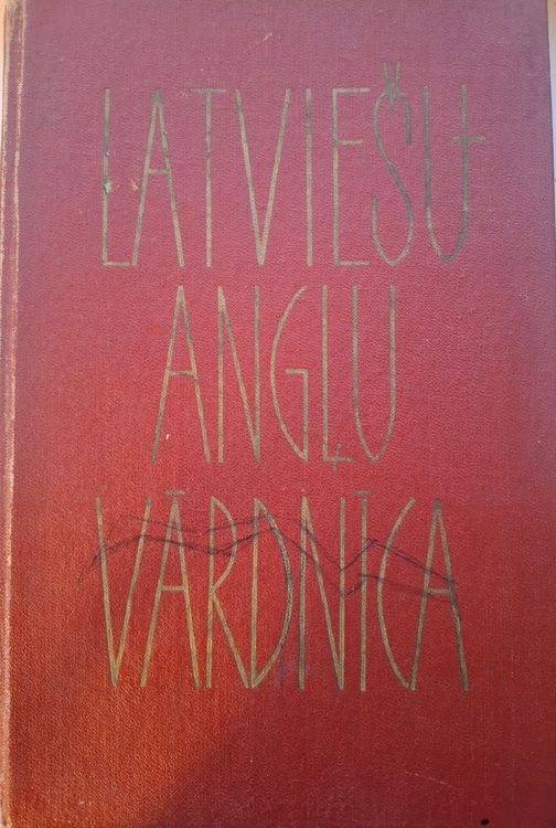 Latviešu-angļu vārdnīca