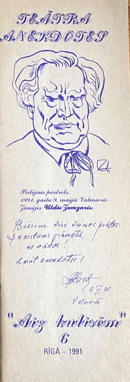 Teātra anekdotes “Aiz kulisēm” 6