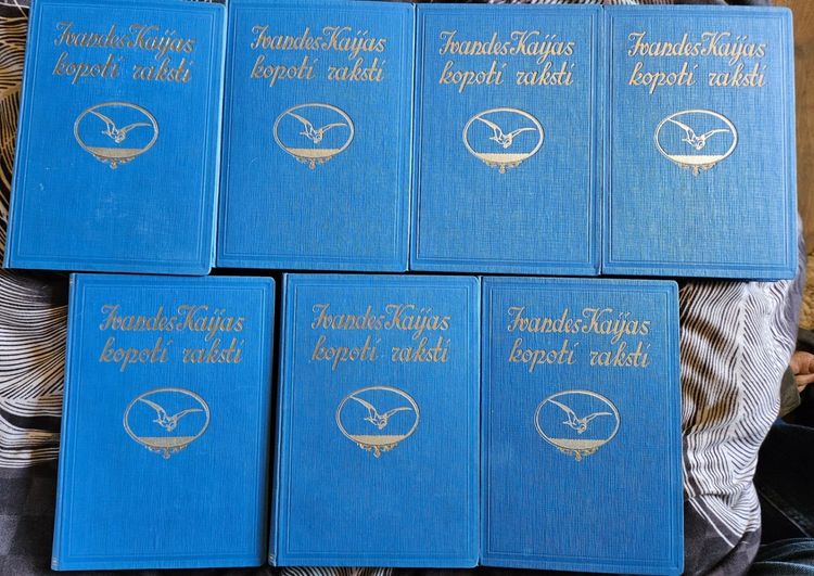 Ivandes  Kaijas " Kopoti raksti" 1-10. Septiņos sējumos.