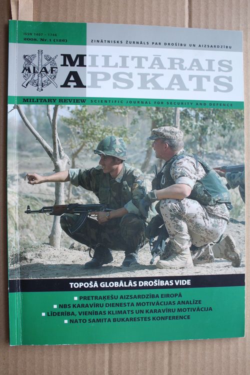 Militārais Apskats. 2008g.Nr.1.