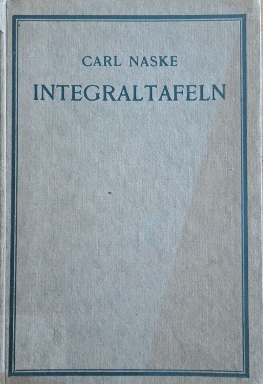 Integraltafeln