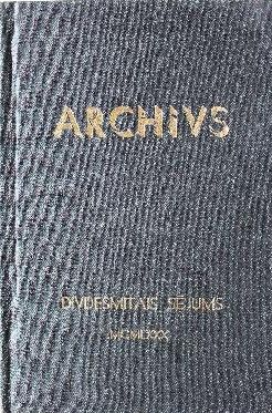 Archīvs  XX