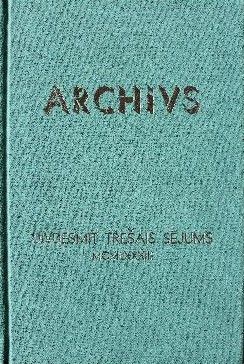 Archīvs  XXIII
