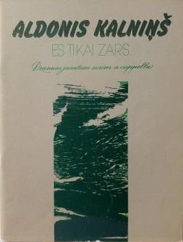 Es tikai zars. Dziesmas jauktajiem koriem a cappella