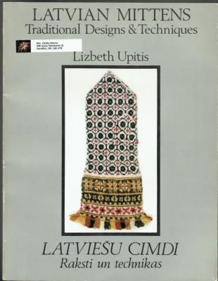 Latviešu cimdi. Raksti un technikas
