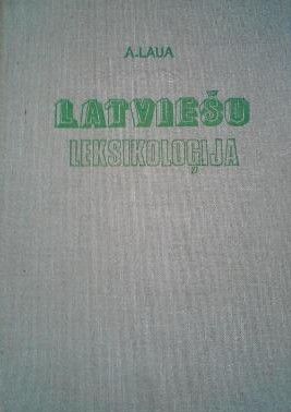 Latviešu leksikoloģija