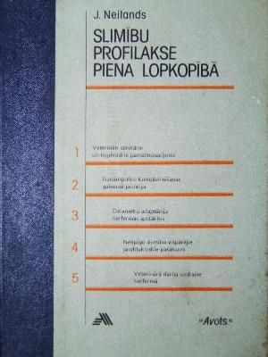 Slimību profilakse piena lopkopībā