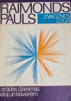 Zvaigznes logā. Estrādes dziesmas balsij un klavierēm