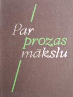 Par prozas mākslu