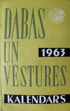 Dabas un vēstures kalendārs 1963