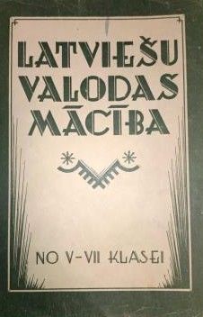 Latviešu valodas mācība no V-VII klasei