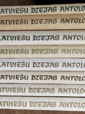Latviešu dzejas antoloģija. I-VII sējums