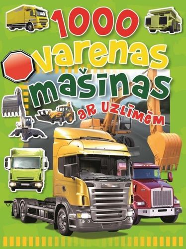 1000 varenas mašīnas ar uzlīmēm