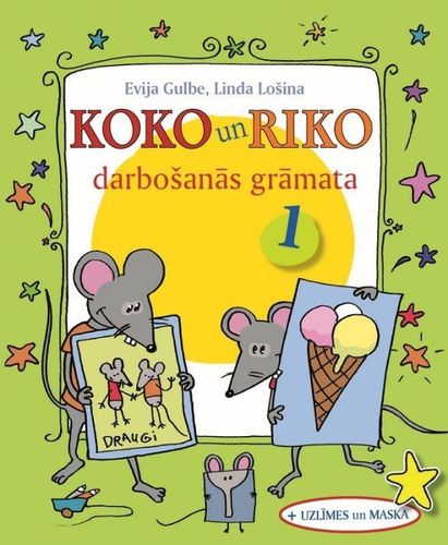 Koko un Riko darbošanās grāmata 1 