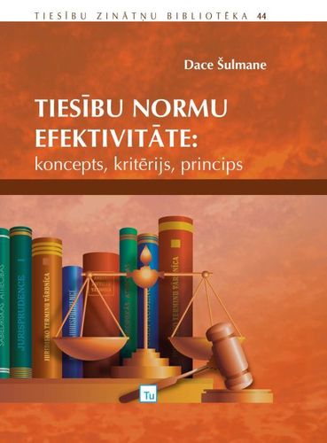 Tiesību normu efektivitāte: koncepts, kritērijs, princips